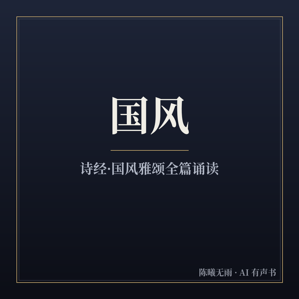 诗经·国风雅颂全篇诵读 封面
