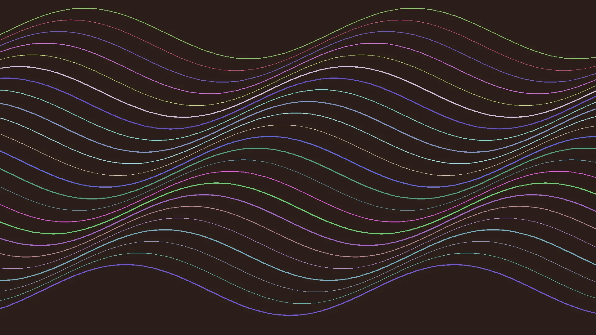 Wave Lines Background