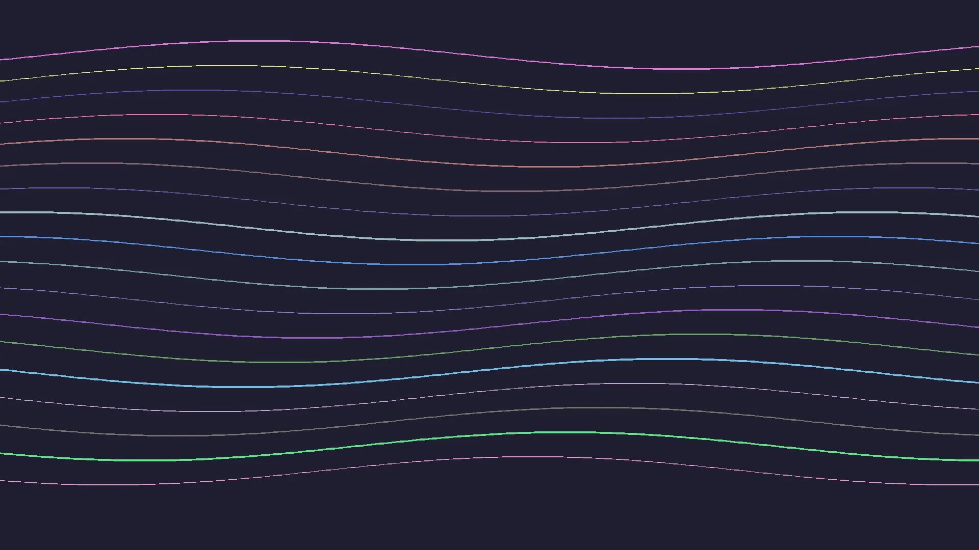 Wave Lines Background