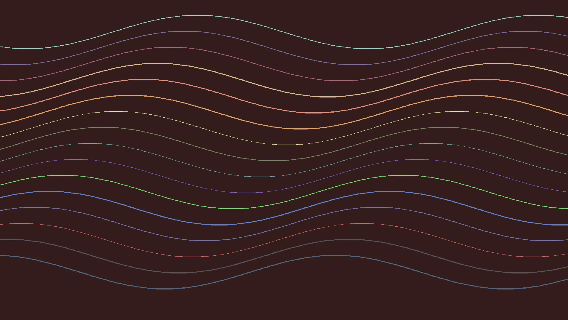 Wave Lines Background