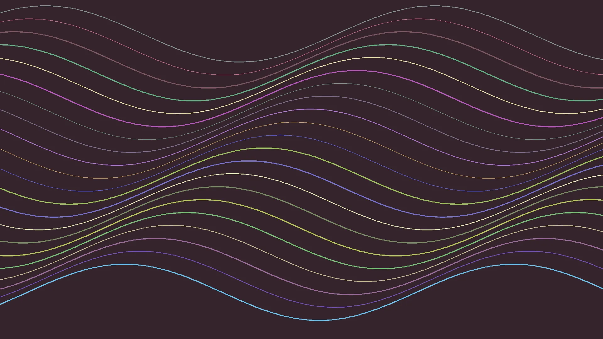 Wave Lines Background
