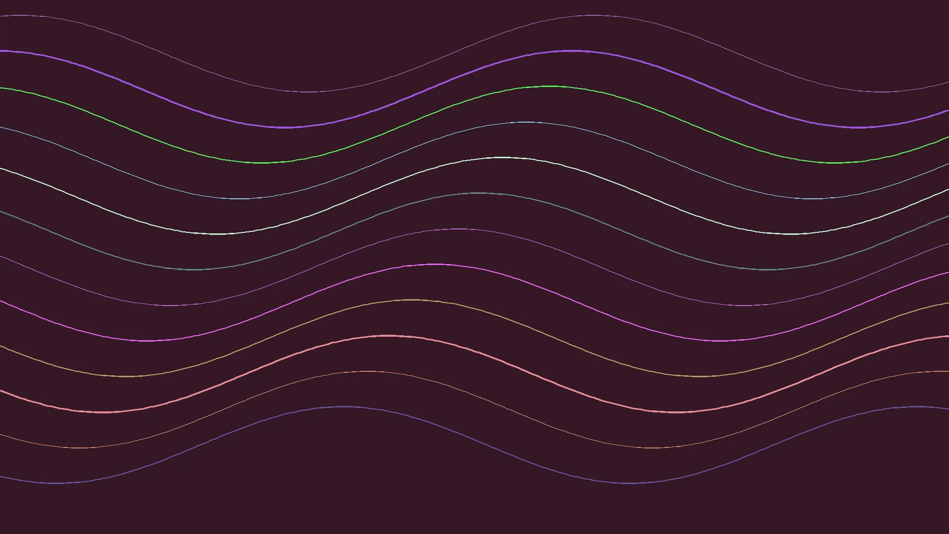Wave Lines Background
