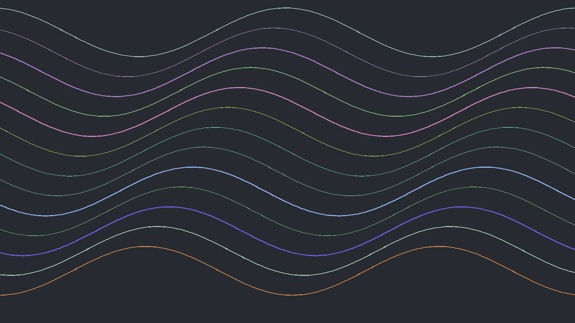 Wave Lines Background