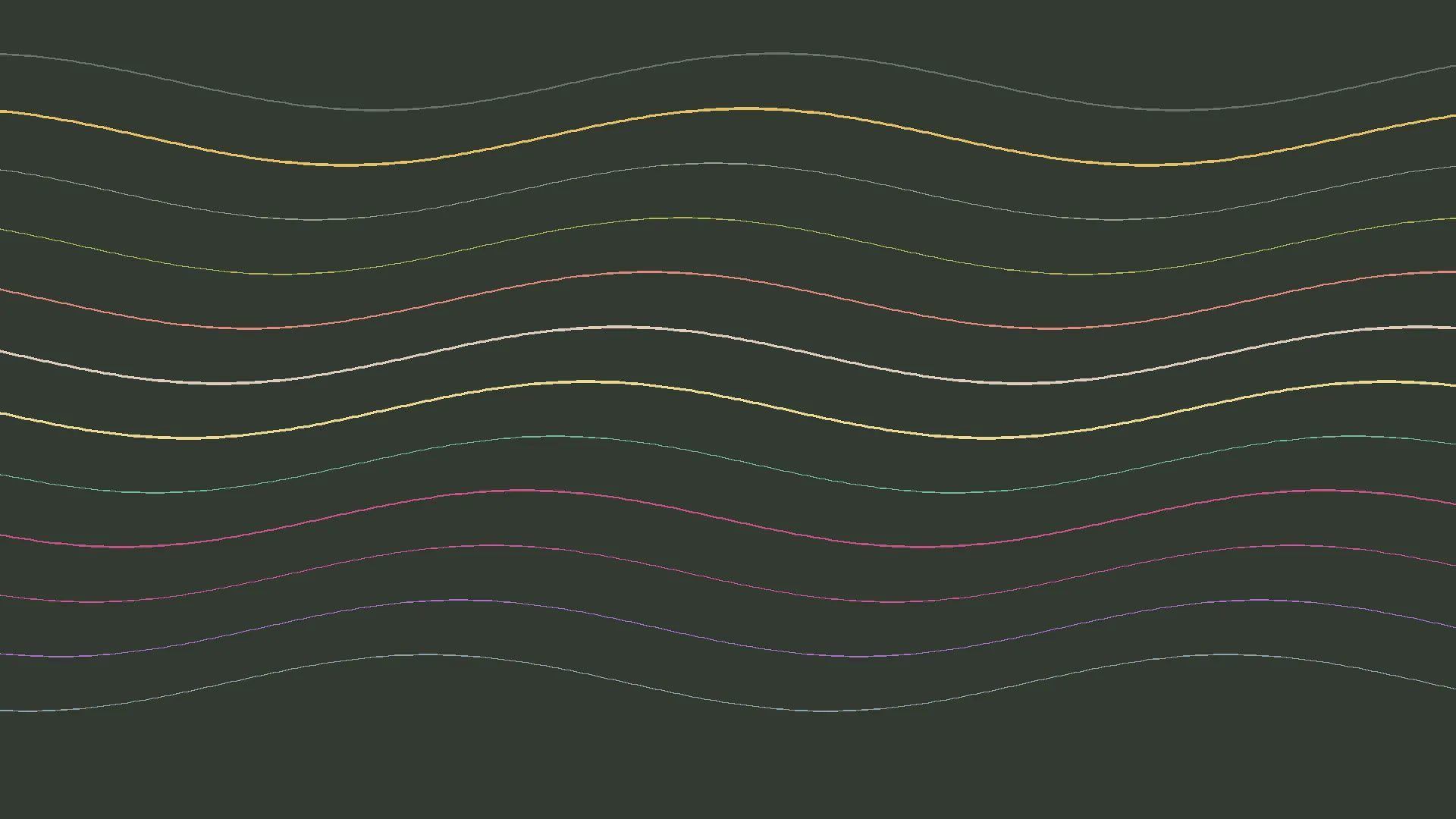 Wave Lines Background
