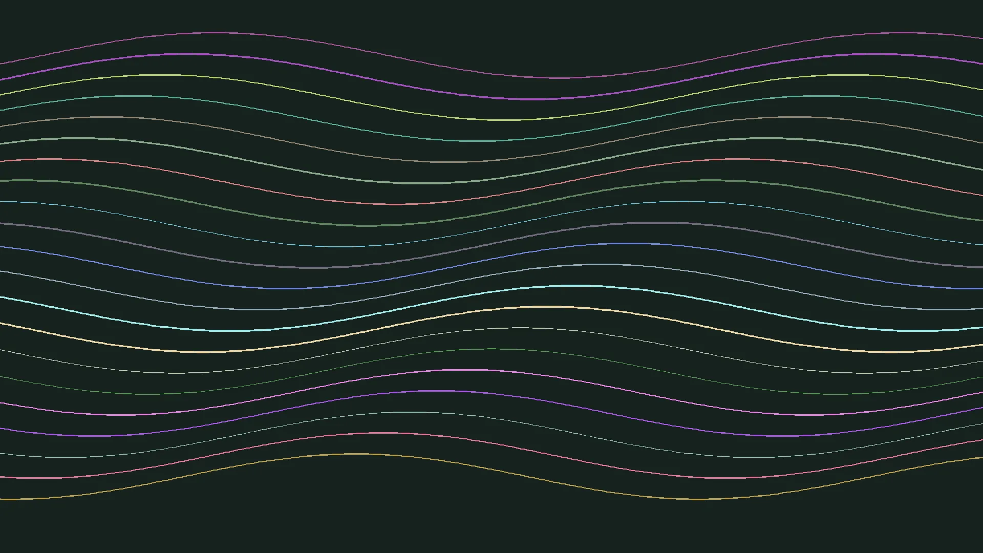 Wave Lines Background